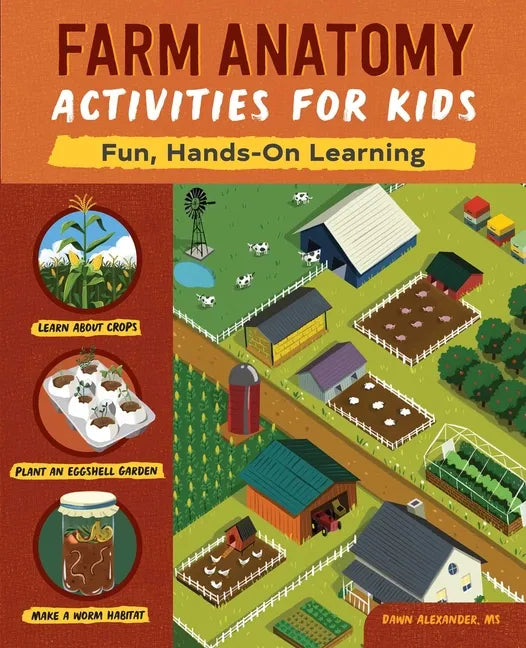 Farm Anatomy Activities for Kids: Fun, Hands-On Learning - Paperback
