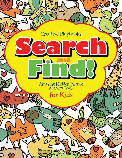 Search and Find Amazing Hidden Picture Activity Book for Kids - Paperback