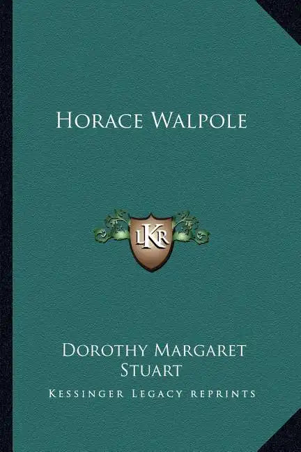Horace Walpole - Paperback