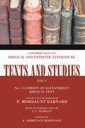 The Biblical Text of Clement of Alexandria - Paperback