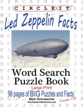 Circle It, Led Zeppelin Facts, Word Search, Puzzle Book - Paperback