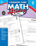 Common Core Math 4 Today, Grade 2: Daily Skill Practice Volume 5 - Paperback