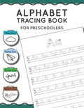 Alphabet Tracing Book for Preschoolers: Pen control to trace and write ABC Letters and Numbers Sky line Plane line Grass line and Worm line - Paperback