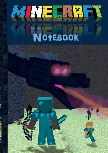 Minecraft Notebook 'Ender Dragon' (quad paper): unofficial minecraft book (taking notes, for mathematics, school, primary, pupils, comments, squared p - Paperback