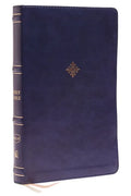 Nkjv, Thinline Bible, Leathersoft, Navy, Red Letter Edition, Comfort Print: Holy Bible, New King James Version - Imitation Leather