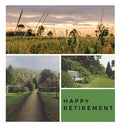 Happy Retirement Guest Book (Hardcover): Guestbook for retirement, message book, memory book, keepsake, retirement book to sign - Hardcover