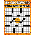 BK Crossword puzzle book for adults: Large print crossword book for adults & seniors - 80 Puzzle from (BK Bouchama) US Version - Paperback