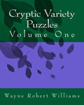 Cryptic Variety Puzzles Volume 1 - Paperback