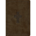 ESV Student Study Bible (Trutone, Olive, Celtic Cross Design) - Imitation Leather