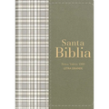 Biblia Rvr 1960 Compacta Símil Piel Cuadros Verde (Bible Rvr 1960 Compact Size Leatherlike Green Checked Pattern(spanish Edition) - Leather