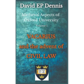 Vacarius and the Advent of Civil Law - Paperback