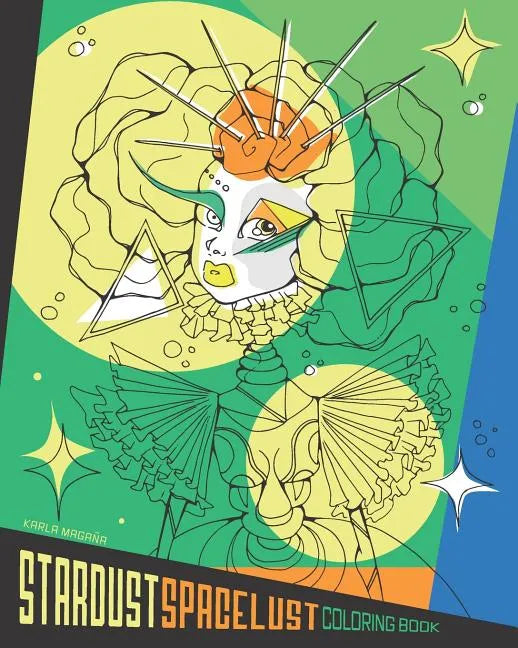 Stardust Space Lust Coloring Book - Paperback