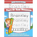 Brantley Letter Tracing for Kids Trace my Name Workbook: Tracing Books for Kids ages 3 - 5 Pre-K & Kindergarten Practice Workbook - Paperback