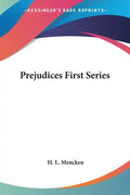 Prejudices First Series - Paperback