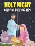 Holy Night Coloring Book For Kids: 50 Beautiful Pages to Coloring Pages - Paperback
