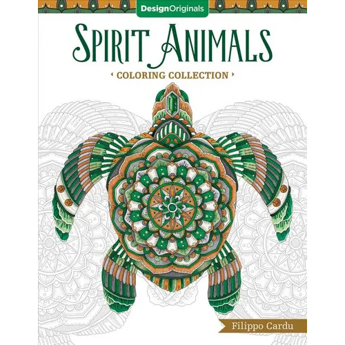 Spirit Animals (Filippo Cardu Coloring Collection) - Paperback