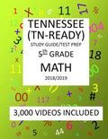 5th Grade TENNESSEE TN-READY, 2019 MATH, Test Prep: : 5th Grade TENNESSEE TN-READY 2019 MATH Test Prep/Study Guide - Paperback