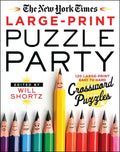 The New York Times Large-Print Puzzle Party: 120 Large-Print Easy to Hard Crossword Puzzles - Paperback