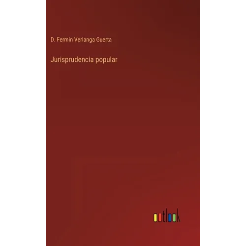Jurisprudencia popular - Hardcover