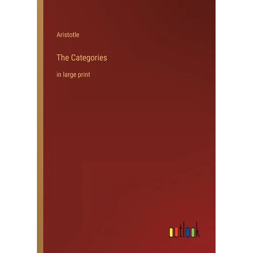 The Categories: in large print - Paperback
