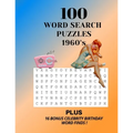 100 Word Search Puzzles - 1960's - Paperback