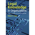 Legal Knowledge in Organizations - Paperback