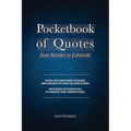 Pocketbook of Quotes: From Socrates to Lebowski - Paperback