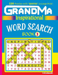 GRANDMA Inspirational WORD SEARCH Book: 120 puzzles and inspirational quotes to boost your memory, reason, mind and mood. - Paperback