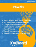 Vowels: R-Controlled Vowel Patterns, Long Vowel Word Families, Short Vowel Sounds, Vowel Teams, Vowel Teams ou, oi, ou, Vowel Patterns ue, ew, au, aw - Paperback