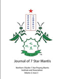 Journal of 7 Star Mantis Volume 3, Issue 3 - Paperback