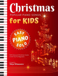 Christmas - Popular Piano Songs for Kids: TOP Classical Carols of All Time for beginners, children, seniors, adults. Very easy music sheet notes. Lyri - Paperback