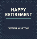 Happy Retirement Guest Book (Hardcover): Guestbook for retirement, message book, memory book, keepsake, retirment book to sign - Hardcover