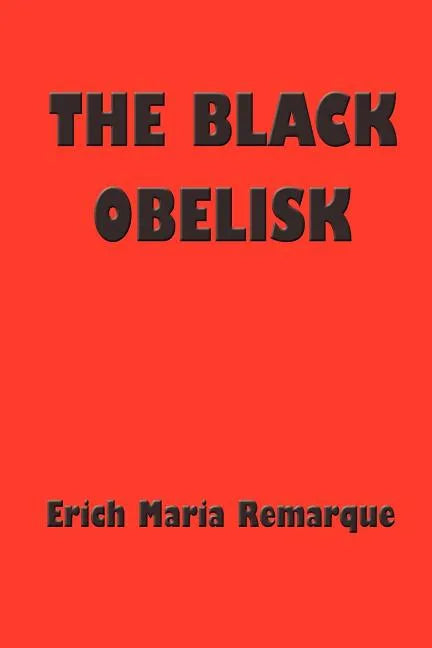 The Black Obelisk - Paperback