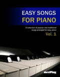 Easy Songs for Piano. Vol 1 - Paperback