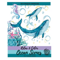 Relax and Color Ocean Scenes for Teens & Adults: 50 Unique, Calming Pages of Marine Animals - Paperback
