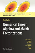 Numerical Linear Algebra and Matrix Factorizations - Paperback