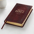 KJV Standard Size Thumb Index Edition: Burgundy - Imitation Leather