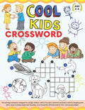 Cool Kids Crossword: Coloring Crossword Puzzle for Kids Age 5-8. Easy and Fun Way to Learn Vocabulary - Paperback