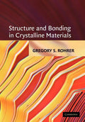 Structure and Bonding in Crystalline Materials - Paperback