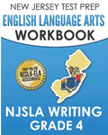 NEW JERSEY TEST PREP English Language Arts Workbook NJSLA Writing Grade 4 - Paperback