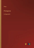 Protagoras: in large print - Paperback