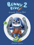 Benny Blue 2 Grayscale Coloring Book - Paperback