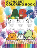 alphabet coloring book: Fun with Numbers, Letters, Shapes, Colors, and Animals - Paperback