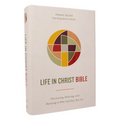 Life in Christ Bible: Discovering, Believing, and Rejoicing in Who God Says You Are (Nkjv, Hardcover, Red Letter, Comfort Print) - Hardcover