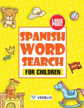Spanish Word Search for Children: Large Print Spanish Activity Book with Word Search Puzzles for Kids and Beginners - Paperback