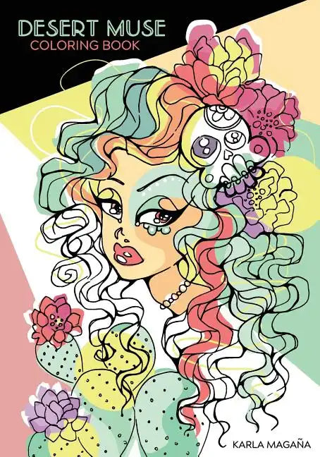 Desert Muse Coloring Book - Paperback