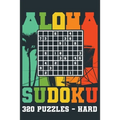 Aloha Sudoku 320 Puzzles - hard: Book 4; Sudoku Puzzle Book for Adults, Puzzles, Hawaii Design - Paperback