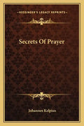 Secrets of Prayer - Paperback