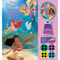 Disney Princess: Moana, Rapunzel, and Ariel Movie Theater Storybook & Movie Projector - Hardcover
