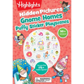 Gnome Homes Hidden Pictures Puffy Sticker Playscenes: 175 Hidden Objects to Find and Over 50 Puffy Stickers to Decorate in This Fantasy Puzzle and Maz - Paperback